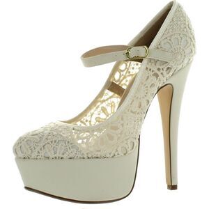 Static Footwear Reallove-07 Beige Womens pumps-shoes 8 NEW